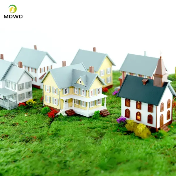 DIY Little House Model Kit for HO Scale - Image 6
