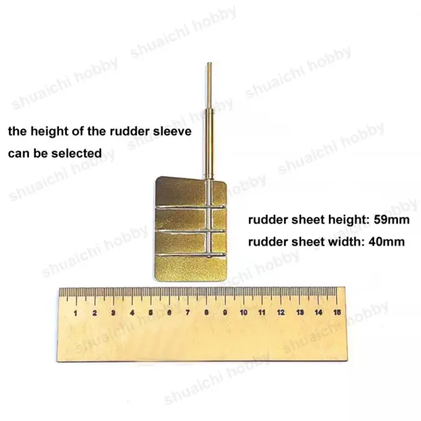 Brass Rudder Rod Sleeve for RC Boats - Image 3