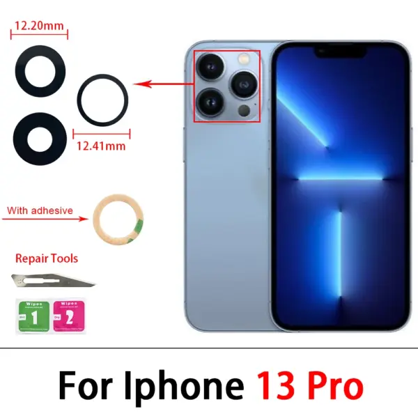 iPhone Camera Glass Lens Replacement Kit - Image 15