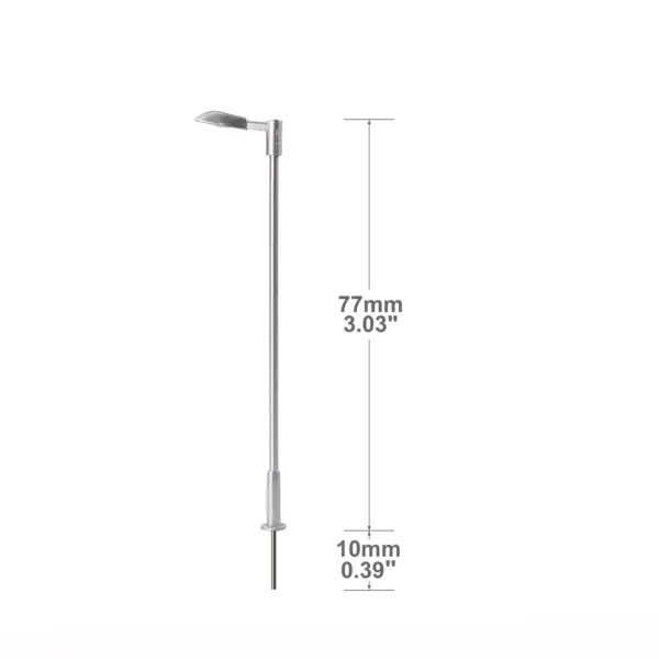 10pcs 1:100 LED Street Lamps with Resistors - Image 6