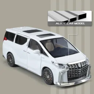 1:24 Alloy Toyota Alphard Diecast Model Car 10 S5de57f7450194da39f833a49e053ce7c7