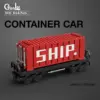 Shipping Container Car MOC Building Block Set