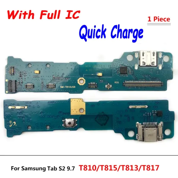 Samsung Tab T810 T815 T813 Charging Port Flex Board - Image 6