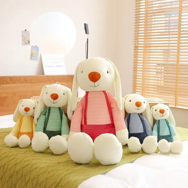 Cute 110cm Candy Rabbit Plush Pillow Toy - Image 2