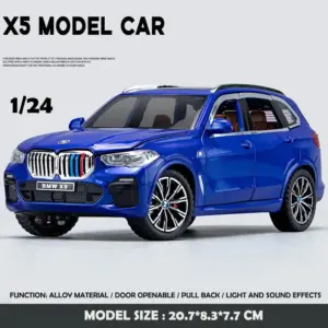 1/24 BMW X5 Alloy Diecast SUV Toy Car 15 S5e2a4b2f64a24208b7d32d751783bbb9x