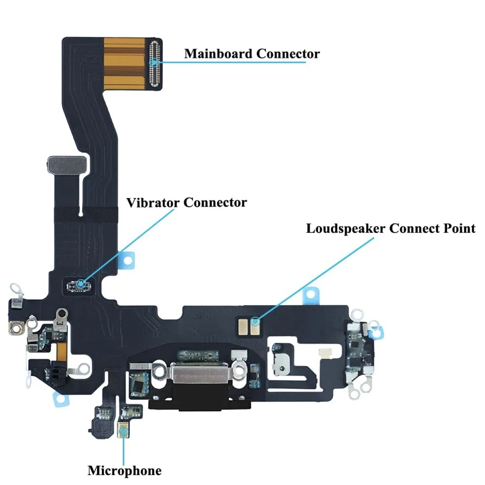 iPhone 12 Mini/Pro Max Charging Port Flex Cable 3 iPhone 12 Mini/Pro Max Charging Port Flex Cable - Image 3