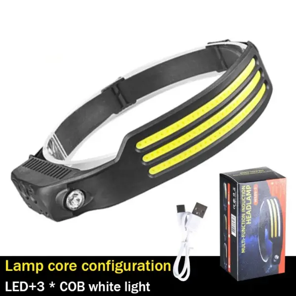Multi Functional COB Headlight for Outdoor Use - Image 7