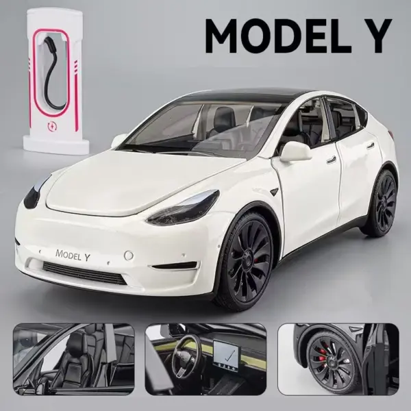 1:24 Alloy Model Y 3 S SUV Diecast Car - Image 28