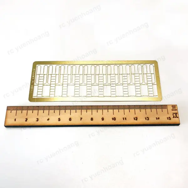 1:100 Scale Model Boat Brass Etching Ladder - Image 2
