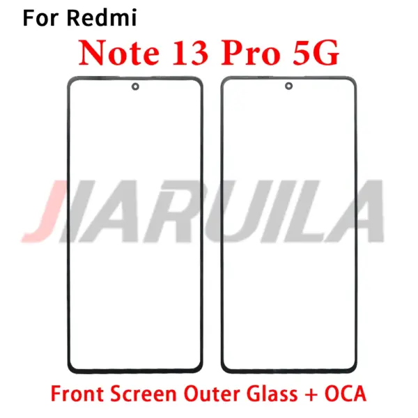 Front Glass with OCA for Xiaomi Redmi Note 13 Pro Plus - Image 4
