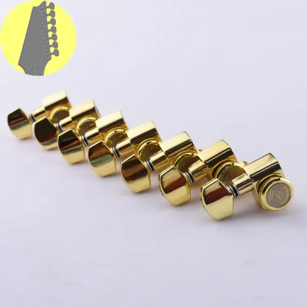 6/7/8 String Guitar Machine Heads Tuners Set - Image 13
