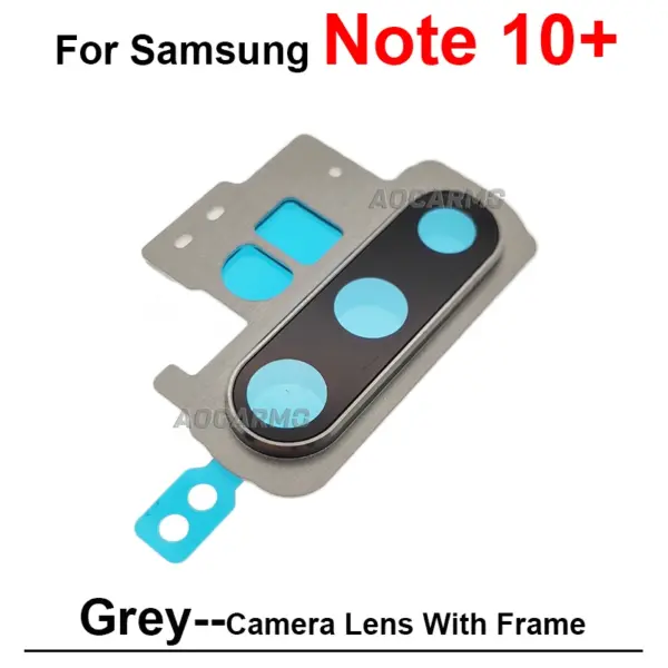 Galaxy Note 10 Plus Rear Camera Lens with Frame - Image 10
