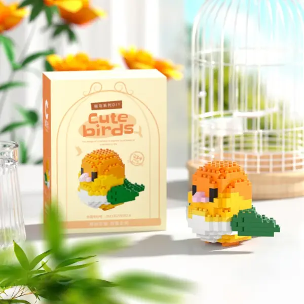 Mini 3D Cockatiel Building Blocks Set - Image 12