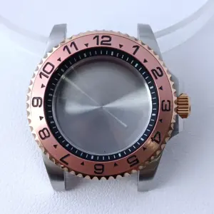 40.5mm Stainless Steel GMT Watch Case NH35/NH36 299 S5f5edeb0e711482f8e988c2fb734d4ccf