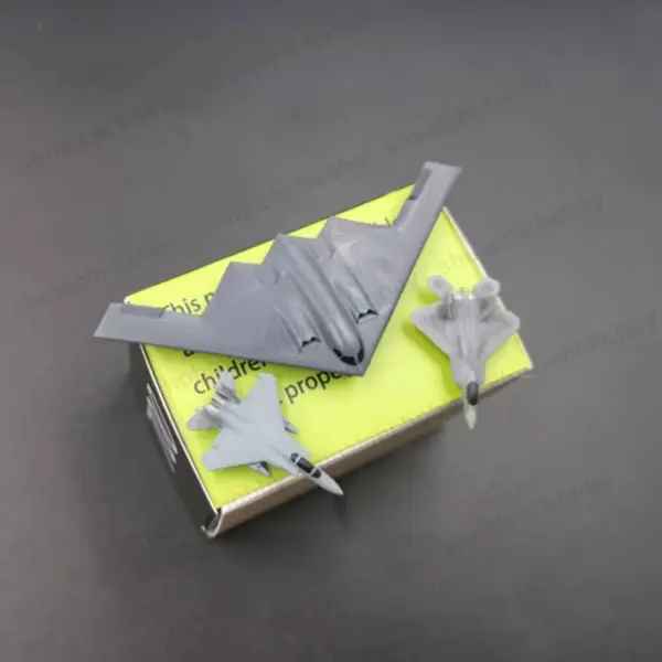 1 Set 1/700 Scale F-22 F-15 B-2 Model Kit - Image 4