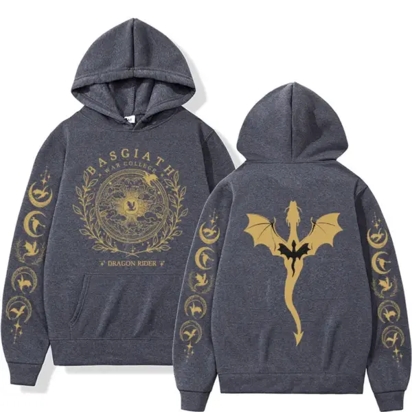 Fourth Wing Dragon Rider Hoodie Men Women - Image 3