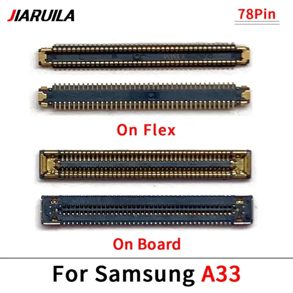 LCD Flex FPC Connector for Samsung A04-A73 - Image 3