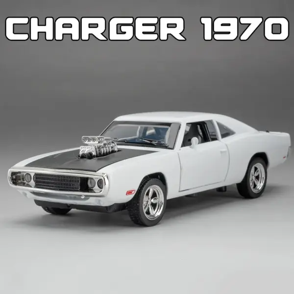 1970 Charger 1:32 Scale Diecast Model Car - Image 10