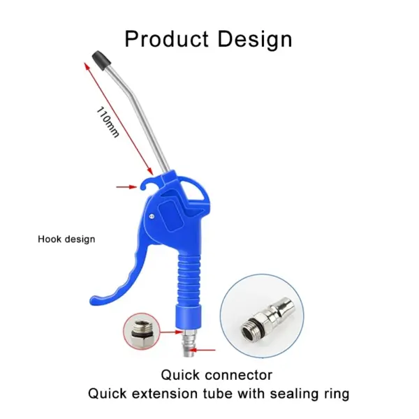 High Pressure Pneumatic Dust Removal Gun - Image 6