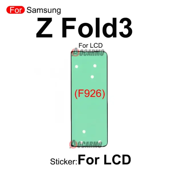 Samsung Galaxy Z Fold3 F926 LCD Back Cover Adhesive - Image 3