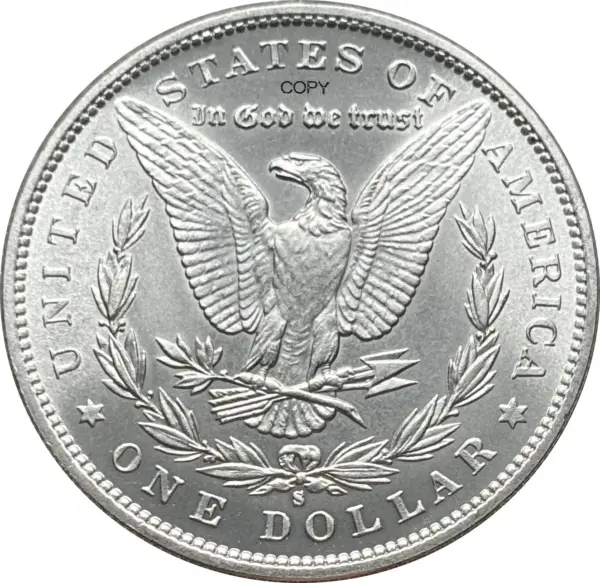 Morgan Silver Plated Commemorative Coin Set - Image 5