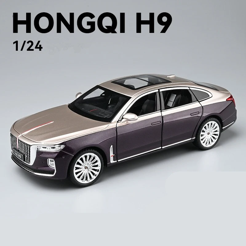 1/24 Alloy Hong Qi H9 Diecast Car Model 8 1/24 Alloy Hong Qi H9 Diecast Car Model - Image 8