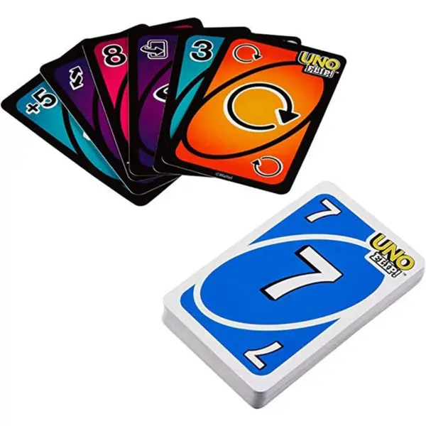 UNO Flip Card Game with Double-Sided Deck - Image 6