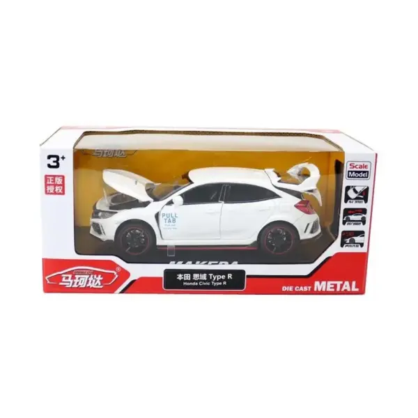 1:32 HONDA CIVIC TYPE-R Diecast Model Car - Image 11