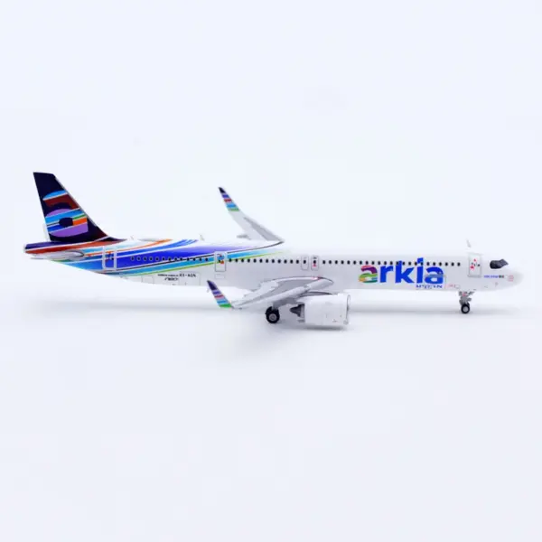 XX4451 Alloy Arkia Airbus A321neo Diecast Model - Image 6