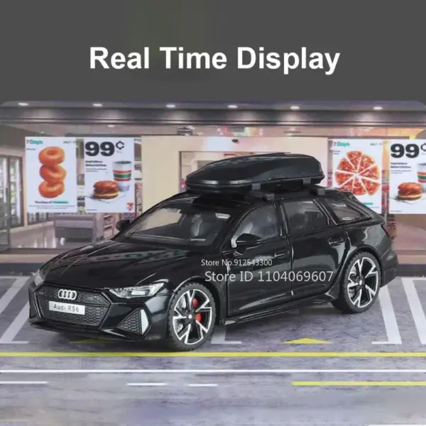 1/32 RS6 Car Model Diecast with Sound and Light - Image 6