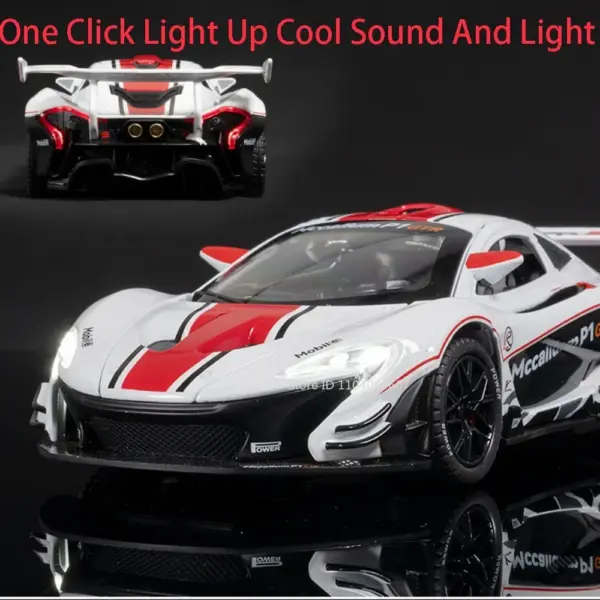 1:22 P1 GTR Diecast Model Sports Car - Image 6