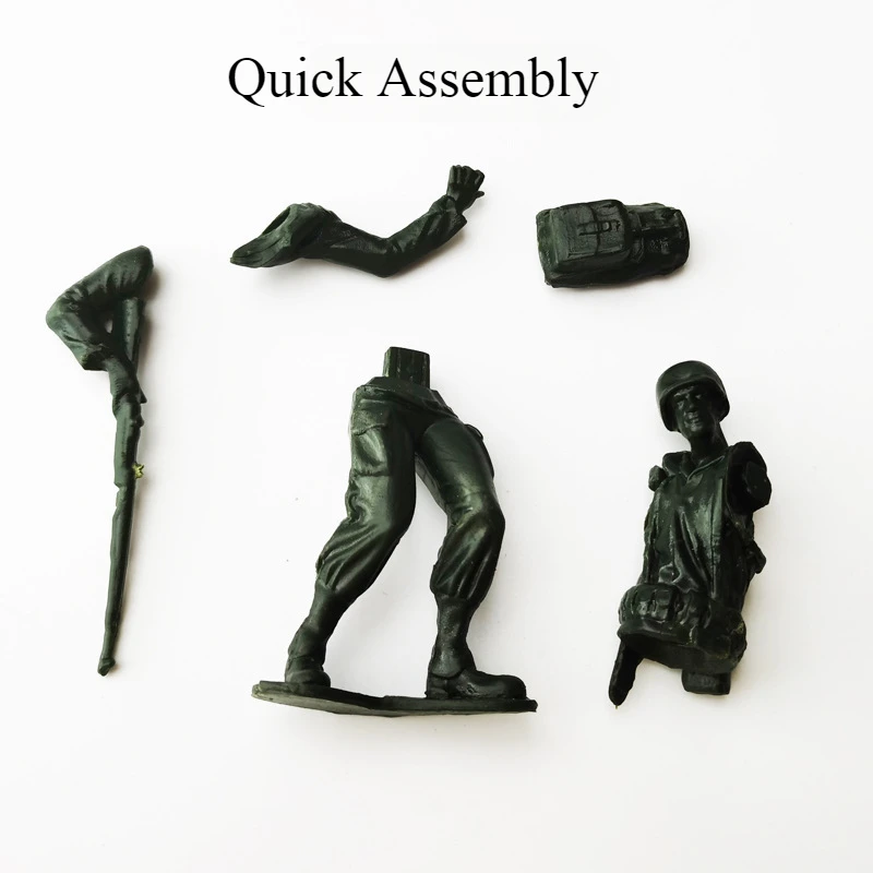 1/18 Scale 4D Soldier Model Assembly Kit 2 1/18 Scale 4D Soldier Model Assembly Kit - Image 2