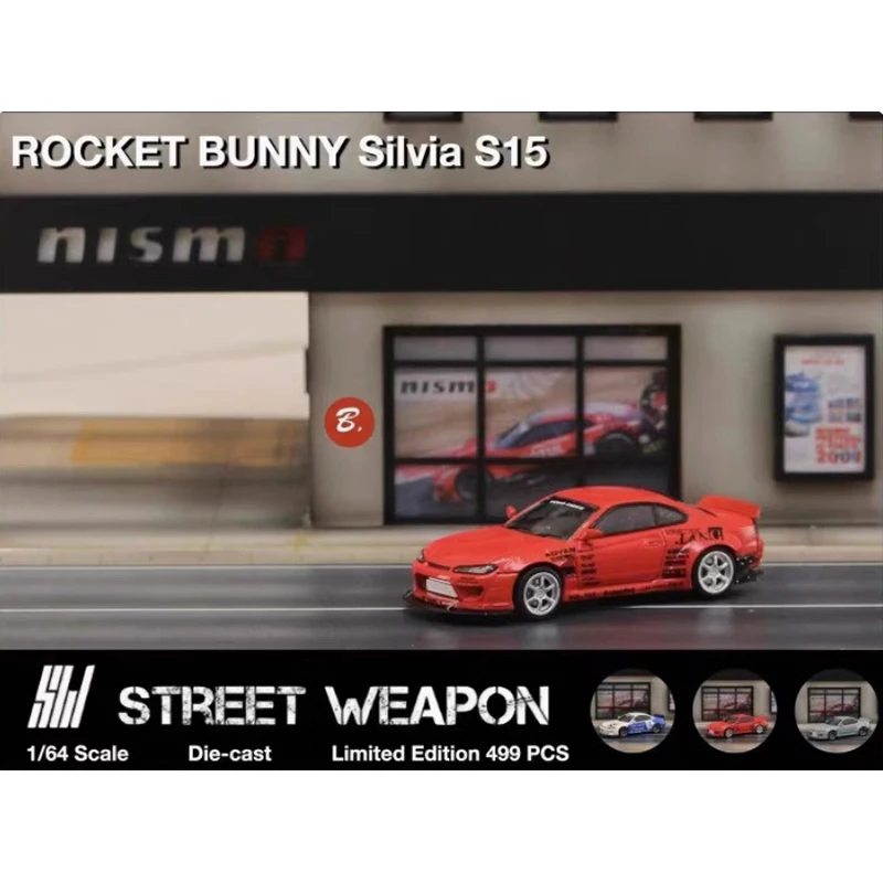 1:64 Nissan Silvia S15 Rocket Rabbit Model 6 1:64 Nissan Silvia S15 Rocket Rabbit Model - Image 6