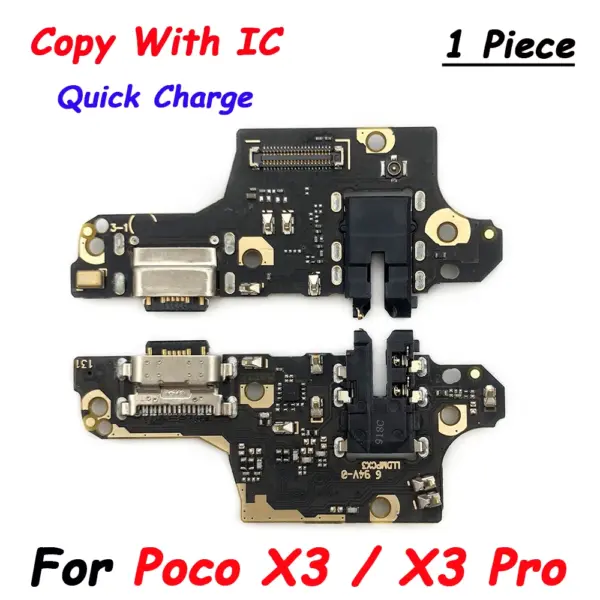 USB Charging Port Flex for Xiaomi Poco Series - Image 9