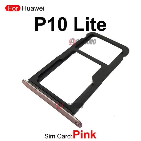 Huawei P10 Lite SIM Card Tray Slot Holder Black or Colorful - Image 5