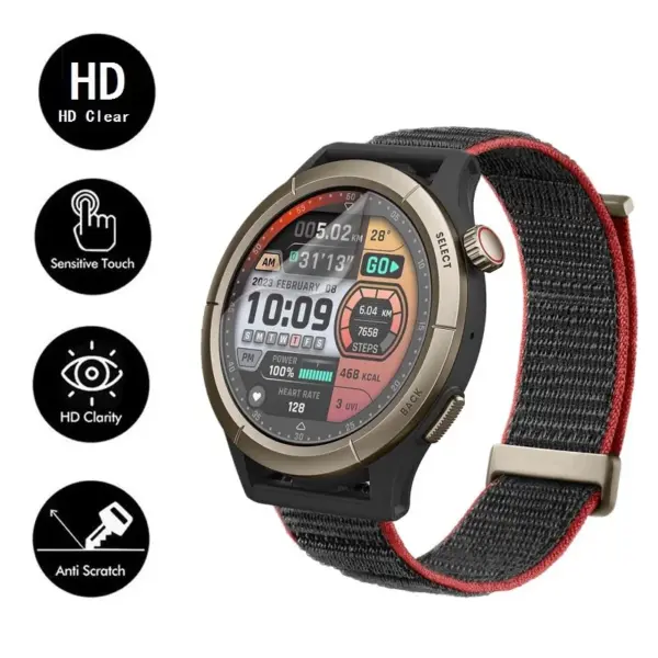 10PCS TPU Hydrogel Screen Protectors for Amazfit - Image 3