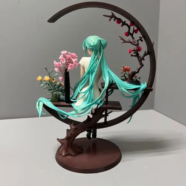 25cm Hatsune Miku Cheongsam Figure Ornament - Image 4
