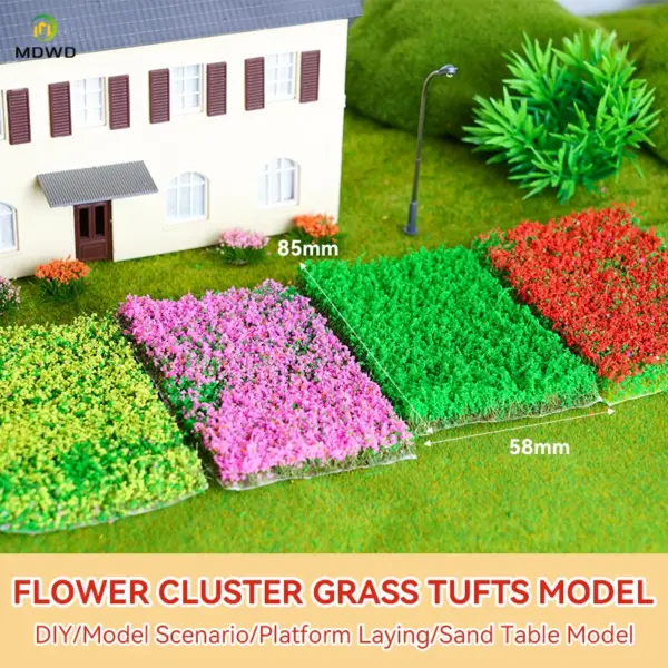 Miniature Grass Clusters for Train Layouts - Image 3