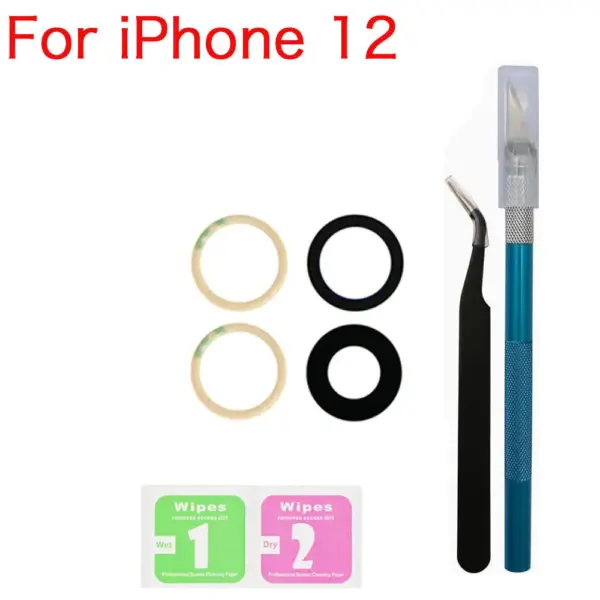 Replacement Back Camera Glass Lens for iPhone 11-14 - Image 5