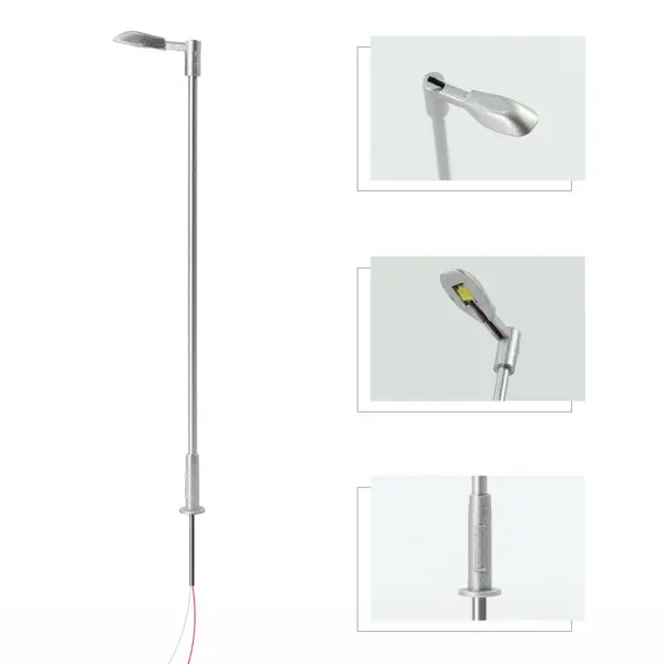 10pcs 1:100 LED Street Lamps with Resistors - Image 3