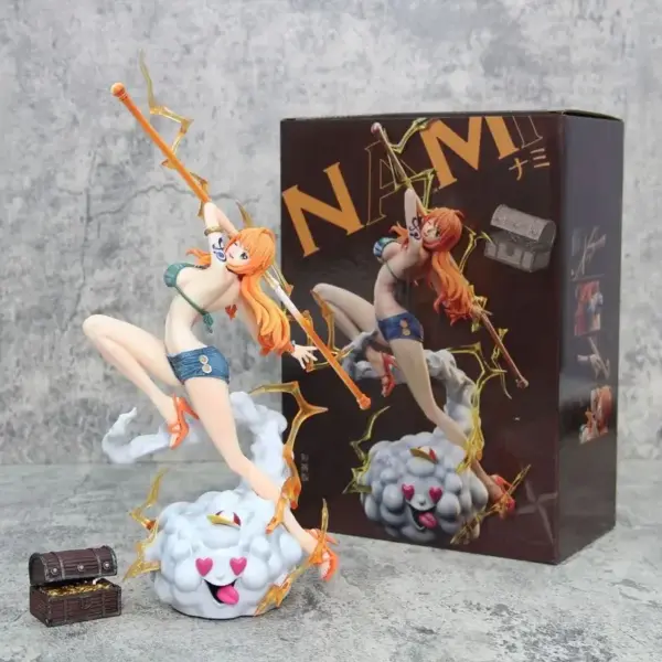 32cm One Piece Nami Anime Figure Model - Image 5