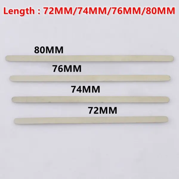 Titanium Alloy Acoustic Guitar Nut Spacer Set - Image 2