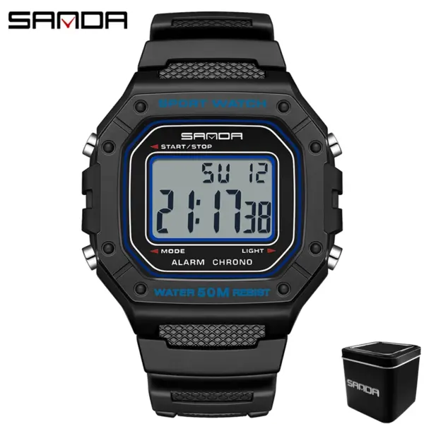 SANDA 2156 Digital Sport Men's Watch - Image 11
