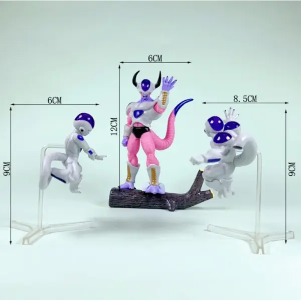 Dragon Ball Freeza Action Figure Set 8 Pieces - Image 5