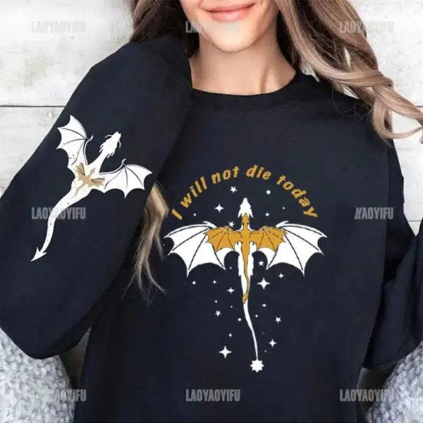 Basgiath War College Print Hoodie for Women - Image 18