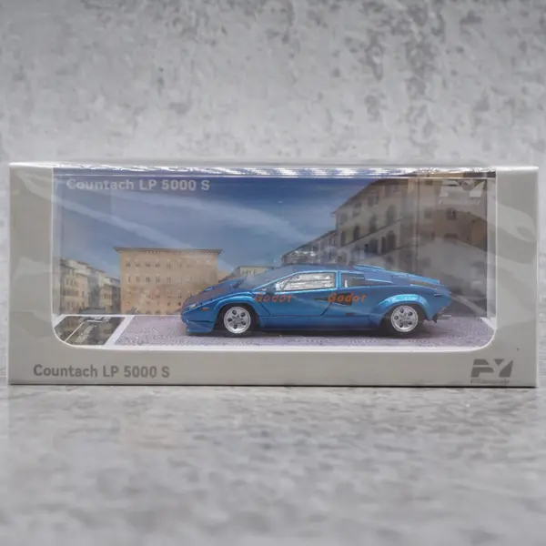 Diecast 1:64 Scale Lamborghini Countach Model - Image 6
