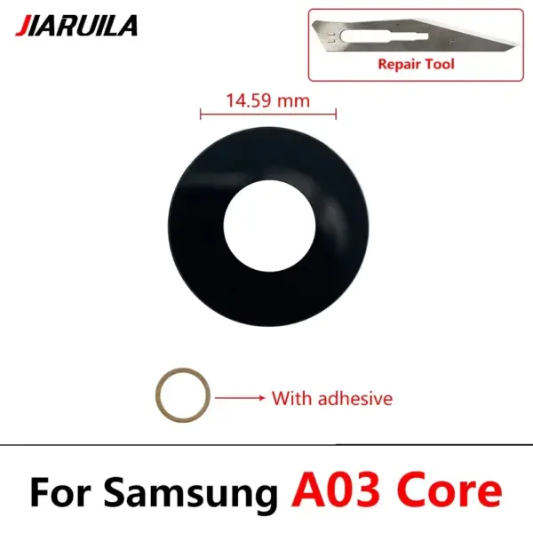 Samsung A12 A21 A42 Rear Camera Glass Lens Kit - Image 4