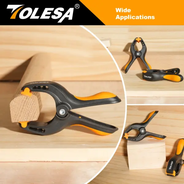 TOLESA 4 Inch Heavy Duty Spring Clamps 2 Pack - Image 6