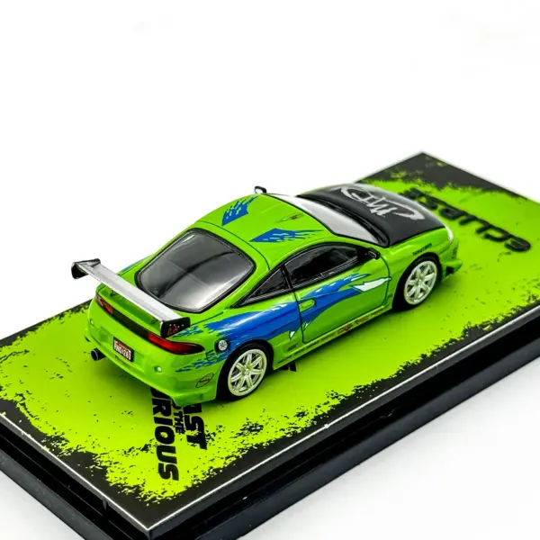 Diecast 1/64 Mitsubishi Eclipse Alloy Model Car - Image 3