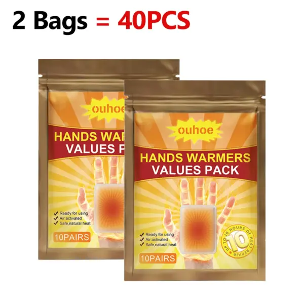 20-100pcs Long Lasting Self-Adhesive Hand Warmers - Image 11